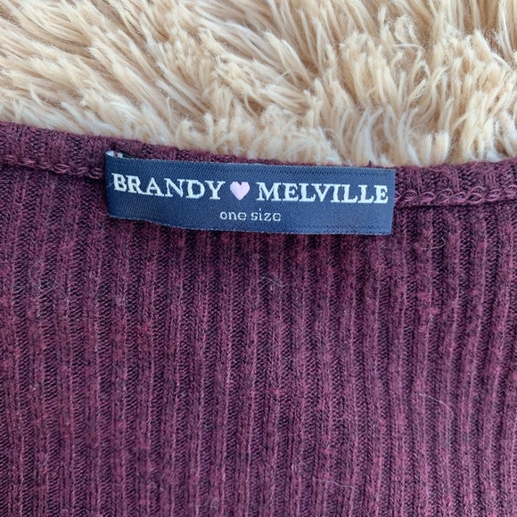 BRANDY MELVILLE • Knit Long Sleeve - Picture 2 of 5